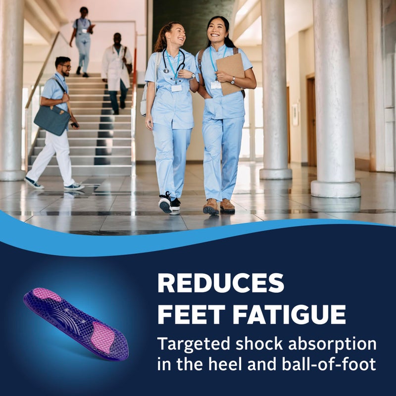 Airplus womens Women's shoe insoles, Pink, 5-11 US - Image 4